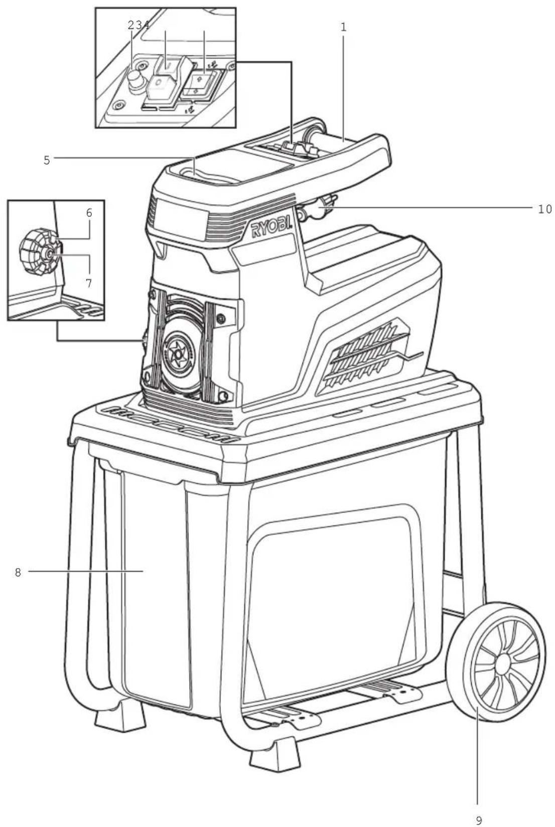 RYOBI RSH2845T - YBAGA - 14