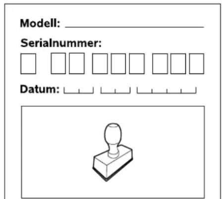 VIKING GE 150 - Übergabebestätigung - 1