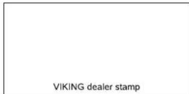 VIKING GB 370 S - Next service - 1