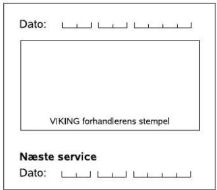 VIKING GB 370 S - Næste service - 1