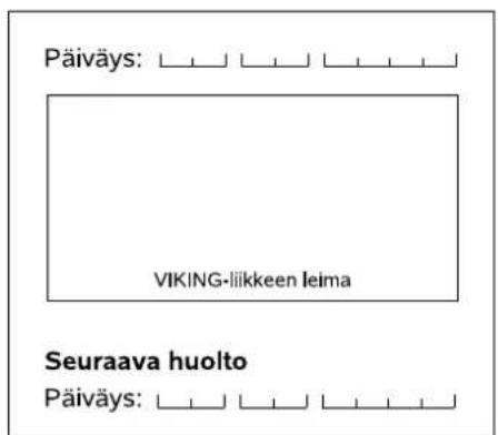 VIKING GB 370 S - Seuraava huoIto - 3