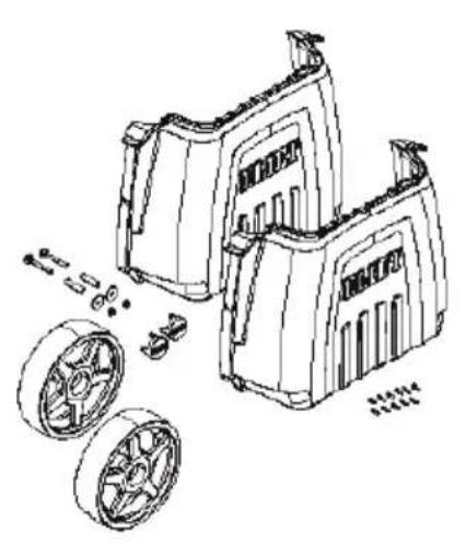Eliet Neo3 - POUR GARANTIR LA SECURITE, TOUS LES BOULONS DES LAMES DOIVENT ETRE RESSERRÉS AU BOUT DES 5 PREMIÈRES HEURES DE FONCTIONNEMENT. (COUPLE DE SERRAGE : 10 NM.) - 1