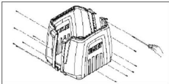 Eliet Neo3 - POUR GARANTIR LA SECURITE, TOUS LES BOULONS DES LAMES DOIVENT ETRE RESSERRÉS AU BOUT DES 5 PREMIÈRES HEURES DE FONCTIONNEMENT. (COUPLE DE SERRAGE : 10 NM.) - 5