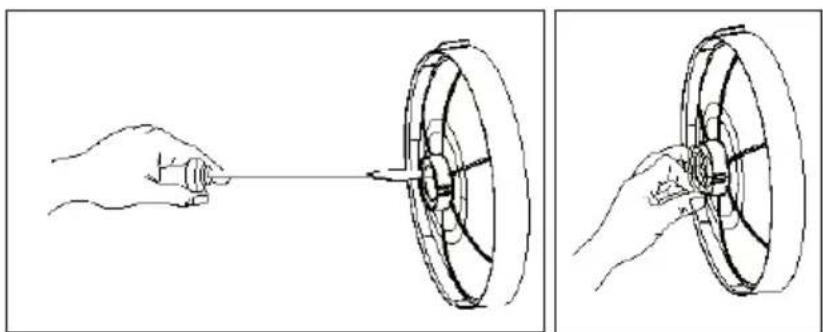 Eliet Neo2 - Lubrification ou remplacement du palier en nylon - 5