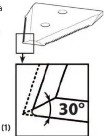 Eliet Major 4S - Chaque lame présente deux faces: - 2