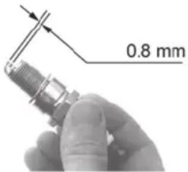 Eliet Major 4S - Vérification et remplacement éventuel de la bougie - 1