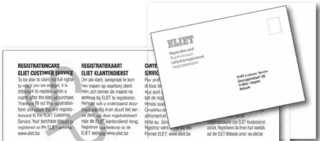 Eliet Major 4S - En cas de dégâts résultats du transport - 1