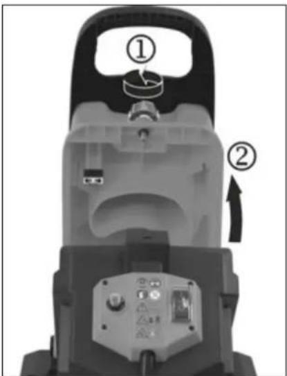 ATIKA MHF 2500 - Смяна на ножа - 4