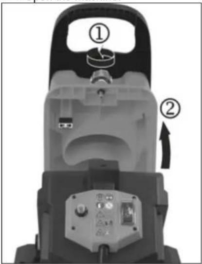 ATIKA MHF 2500 - Changing the blades - 4