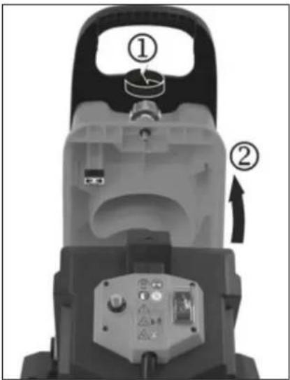 ATIKA MHF 2500 - Hur man byter knivar - 6