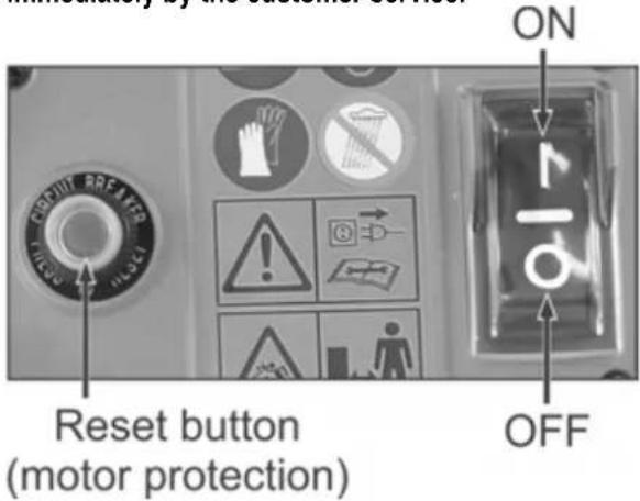 ATIKA MHF 2500 - On / Off switch - 1