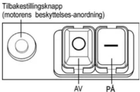 ATIKA AMF 2800 - Av/pa-bryter - 1