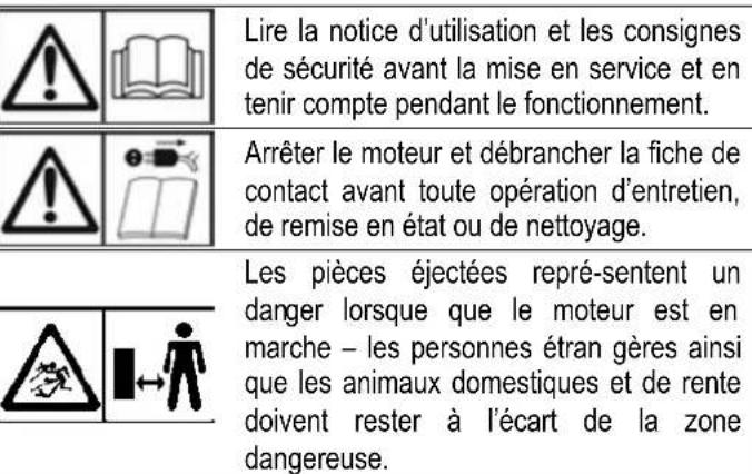 ATIKA ALF 2600 - Symboles utilisés sur cet apparéil - 1