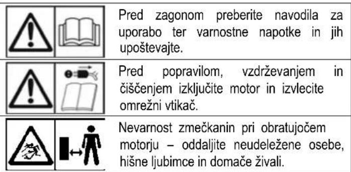 ATIKA ALF 2600 - Simboli na napravi - 1