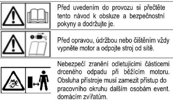ATIKA ALF 2600 - Symboly na pristroji - 1