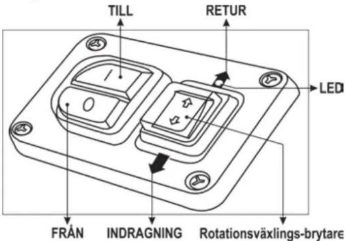 ATIKA ALF 2800 - Till/Franknapp - 1