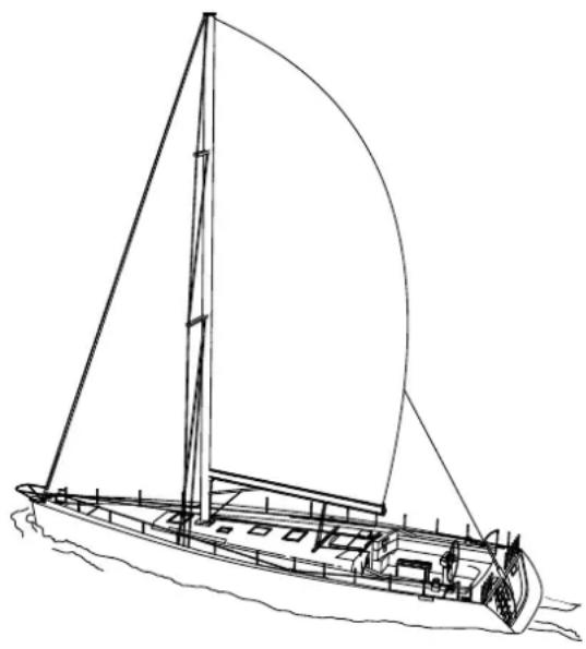 Nanni N4.60 - Segeln mit gestopptem Motor - 1