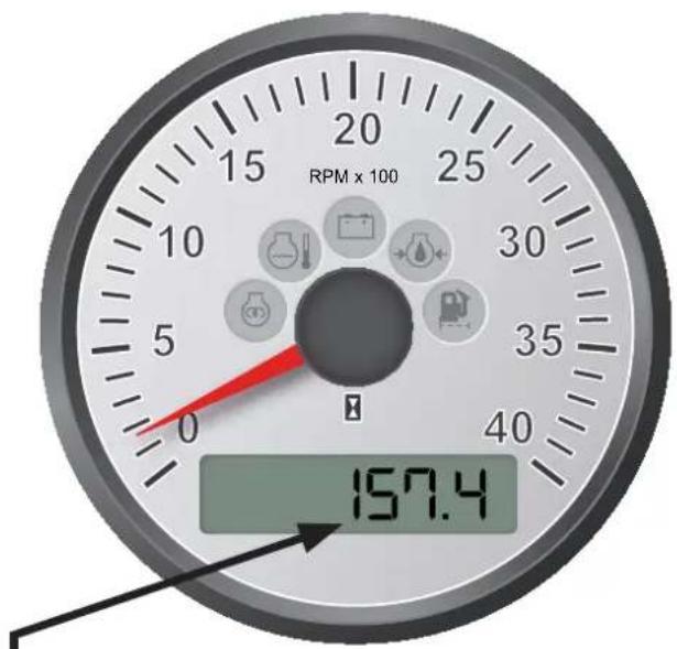 Nanni N4.47MD - Compte-tours &amp; voyants - 1