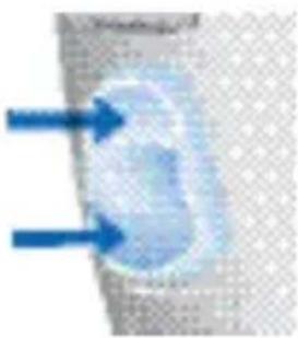 SIEMENS Lotus BTE - Volumebediening - 2