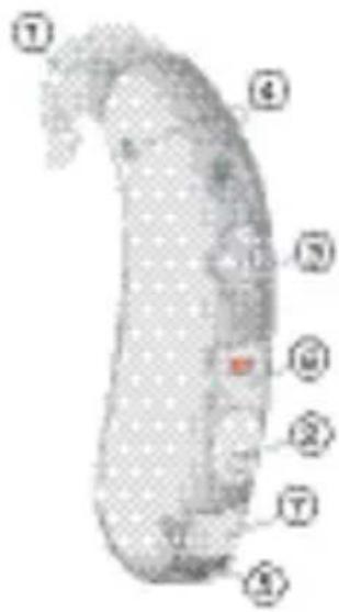 SIEMENS Lotus BTE - option S-LifeTube - 4