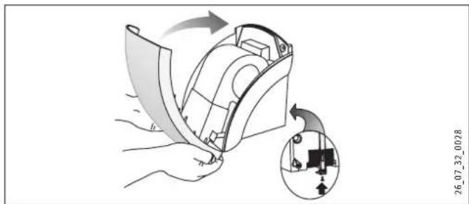 STIEBEL ELTRON HTE 4 - Fitting the HTE 4 casing cover - 1