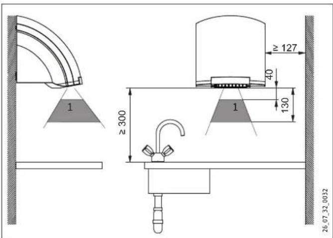STIEBEL ELTRON HTE 4 - Afstandsafmetingen - 1
