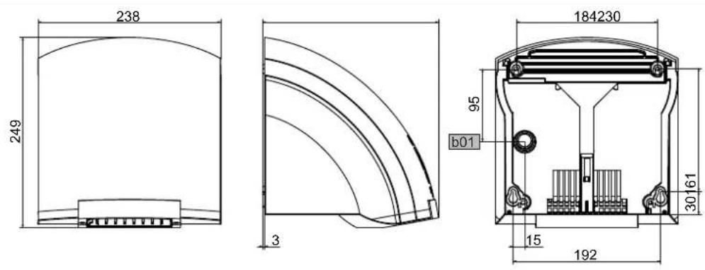 STIEBEL ELTRON HTE 4 - Dimensions - 1