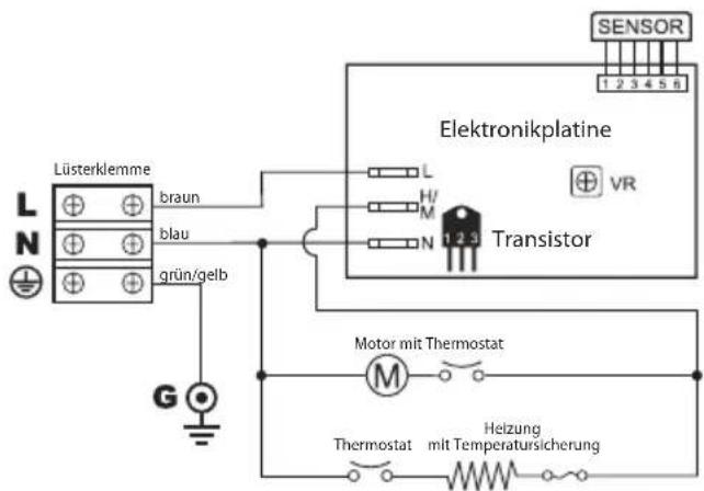 Starmix XT 1000 ES - Wiring diagrams - 1