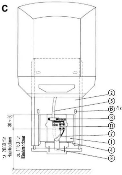 Starmix T 500 - Warmluft-Hande- und Haartrockner - 8