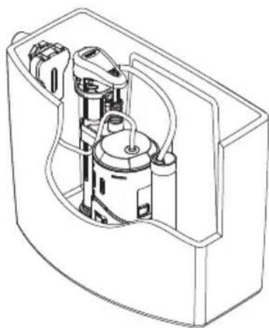 TOTO CST784EF - (ST453U Model Tank Only) - 1