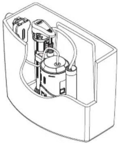 TOTO CST744EFN.10 - (ST453U Model Tank Only) - 1