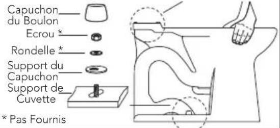 TOTO Entrada CST244EF - PROCEDURE D'INSTALLATION - 3