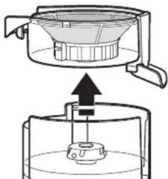 KITCHENAID KVJ0333WH - Démontage de la centrifugeuse facile à nettoyer - 5