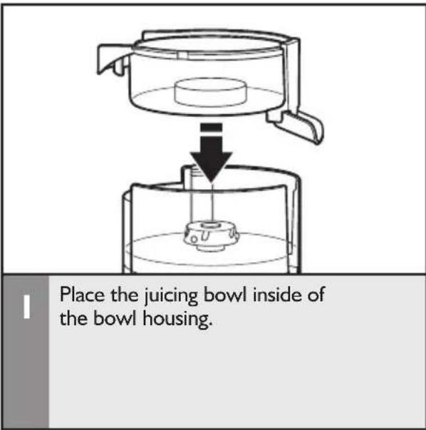 KITCHENAID KVJ0333WH - Assembling the Easy Clean Juicer parts - 1