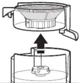 KITCHENAID KVJ0333WH - Cómo desensambar la juguera fácil de limpiar - 5