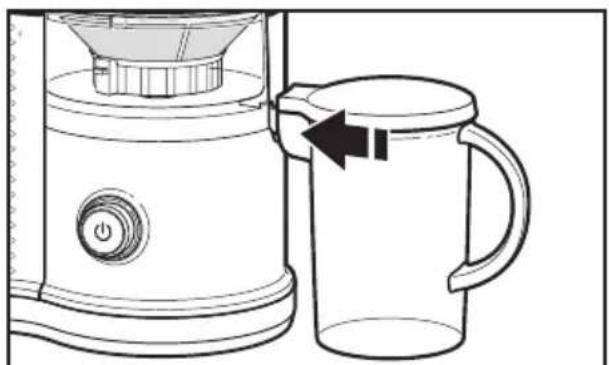 KITCHENAID KVJ0333WH - Assembling the Easy Clean Juicer parts - 7