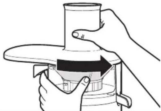 KITCHENAID KVJ0333WH - Cómo desensambar la juguera fácil de limpiar - 3