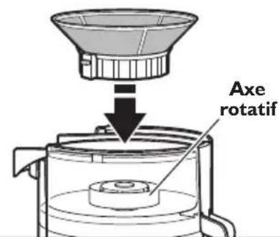 KITCHENAID KVJ0333WH - Assemblage des pieces de la centrifugeuse facile à nettoyer - 3