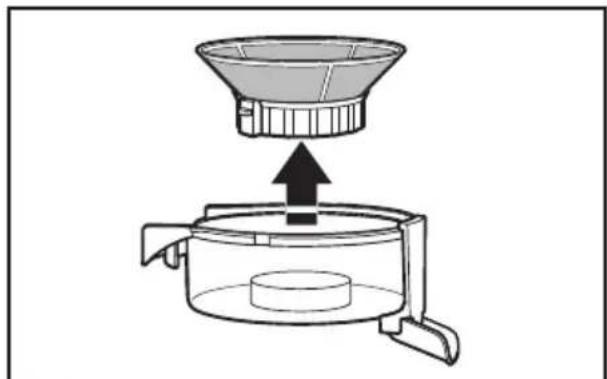 KITCHENAID KVJ0333WH - Cómo desensambar la juguera fácil de limpiar - 6