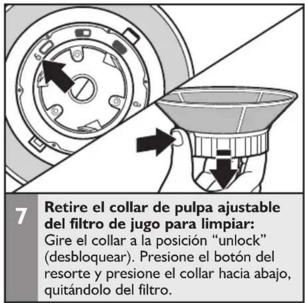 KITCHENAID KVJ0333OB - Cómo desensamblar la juguera fácil de limpiar - 7