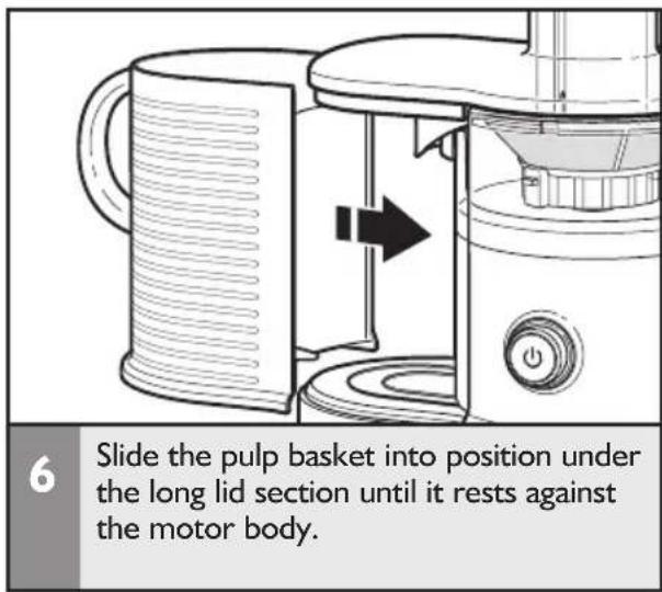 KITCHENAID KVJ0333OB - ASSEMBLING THE EASY CLEAN JUICER - 4