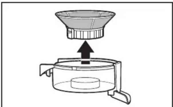KITCHENAID KVJ0333OB - Démontage de la centrifugeuse facile à nettoyer - 6