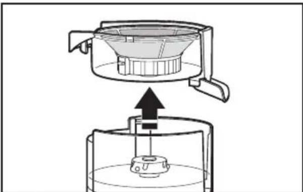 KITCHENAID KVJ0333OB - Démontage de la centrifugeuse facile à nettoyer - 5