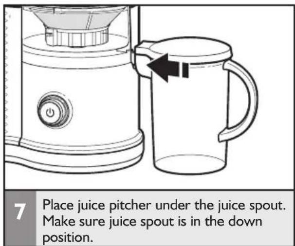 KITCHENAID KVJ0333OB - ASSEMBLING THE EASY CLEAN JUICER - 5
