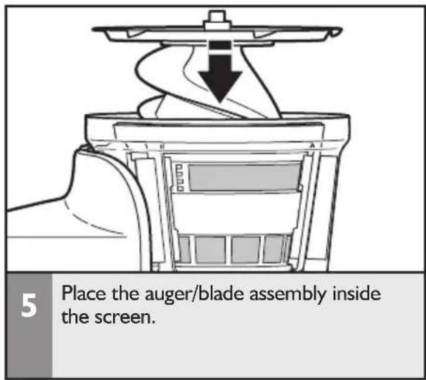 KITCHENAID KVJ0111OB - ASSEMBLING THE MAXIMUM EXTRACTION JUICER - 1