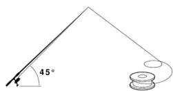 SHIMANO AX 4000RA - WINDING LINE - 1