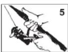 Shakespeare Lady Glacier Ice - Instructions pour le lancer - 5