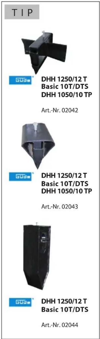 Güde DHH 125012 T - DHH 1050/10 TP - 5