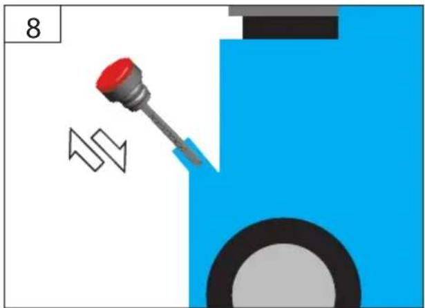 Güde DHH 125012 T - DE Ölstand kontrollieren - 9