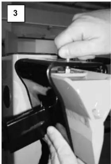 Güde DHH 10507 T Eco - Montáž štiepacieho kríža - 4